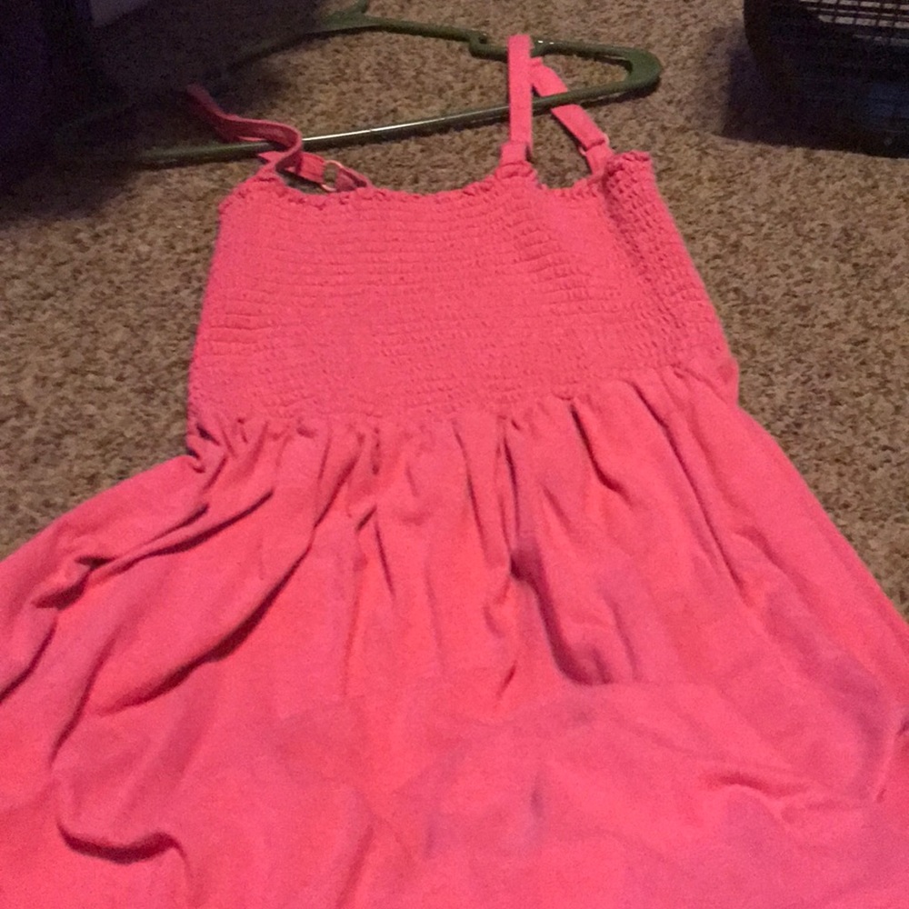 Pink spring dress